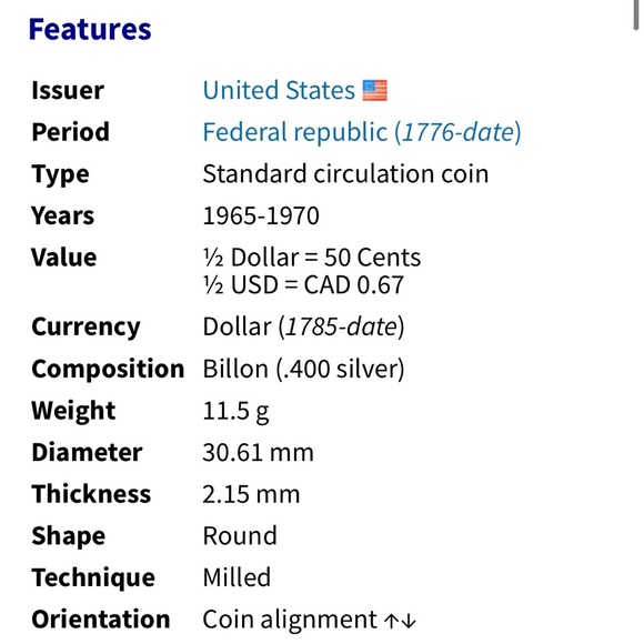 🎈$10 add on - Kennedy Half Dollar - Silver - Picture 4 of 7